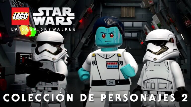 Qué personajes y naves aparecen en Lego Star Wars: El Despertar de la Fuerza 30 personajes de lego star wars en accion