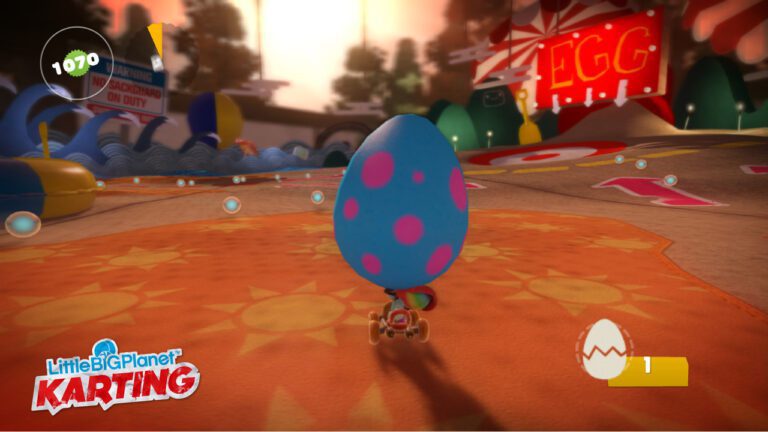 personajes de little big planet en carrera
