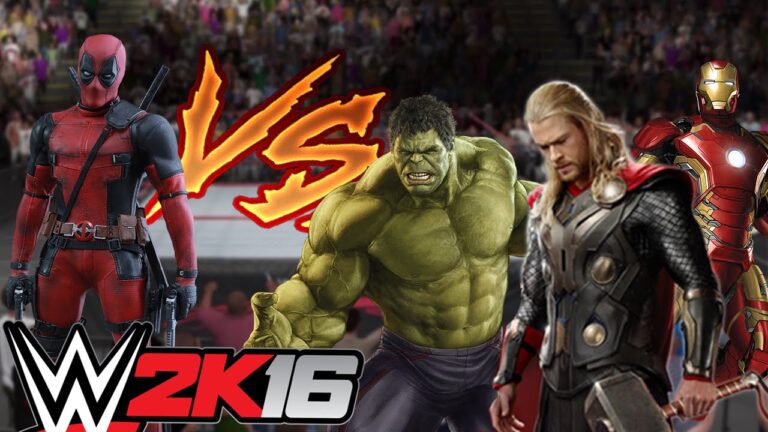 personajes de superheroes luchando en accion