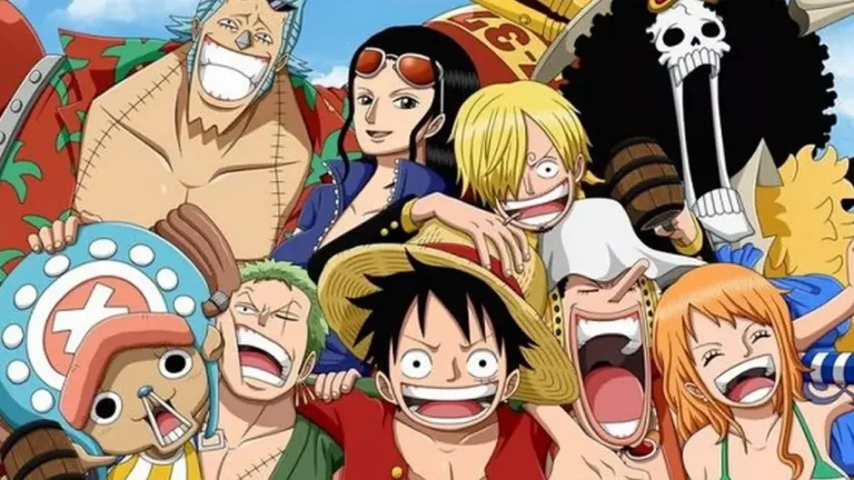 personajes iconicos de one piece juntos