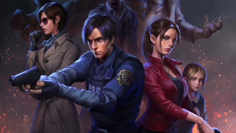 personajes iconicos de resident evil juntos