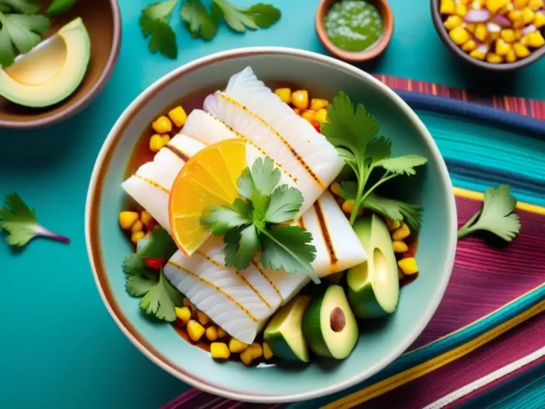 platos peruanos coloridos y sabrosos