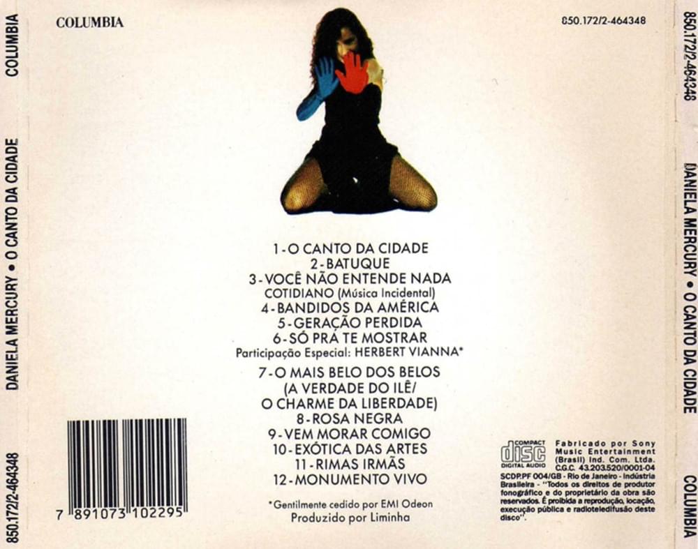 Qué canciones destacan en el álbum "Canto da Cidade" de Daniela Mercury 7 Qué canciones destacan en el álbum “Canto da Cidade” de Daniela Mercury