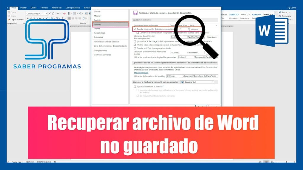 Cómo recuperar un documento de Word no guardado en mi computadora