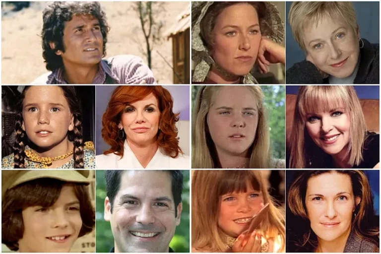 retrato de elenco de la familia ingalls