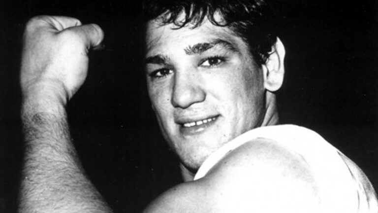 retrato de un destacado boxeador argentino