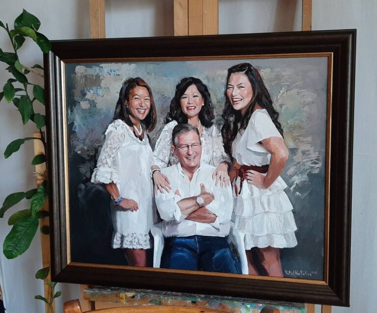 retrato de una familia argentina moderna