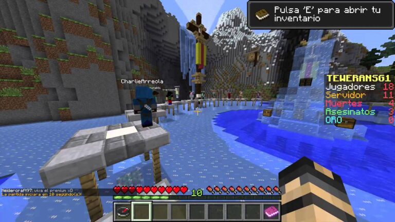 Cuáles son las mejores IP de servidores de Minecraft 10 servidor de minecraft con jugadores en accion