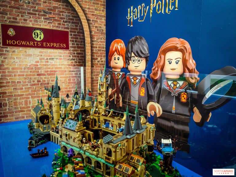 sets de lego harry potter en exhibicion