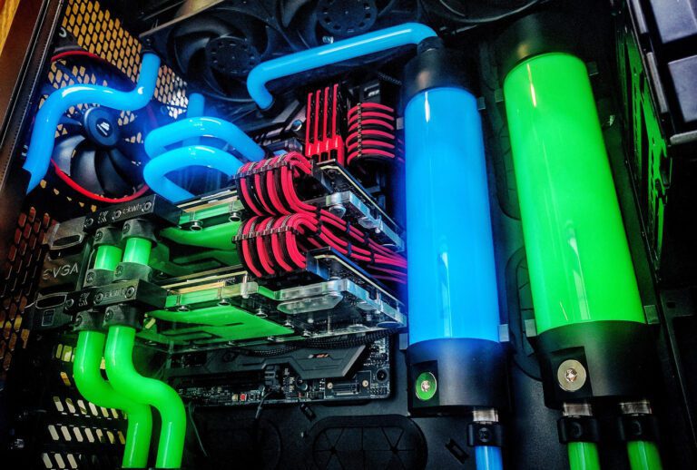 sistema de refrigeracion liquida en pc gaming