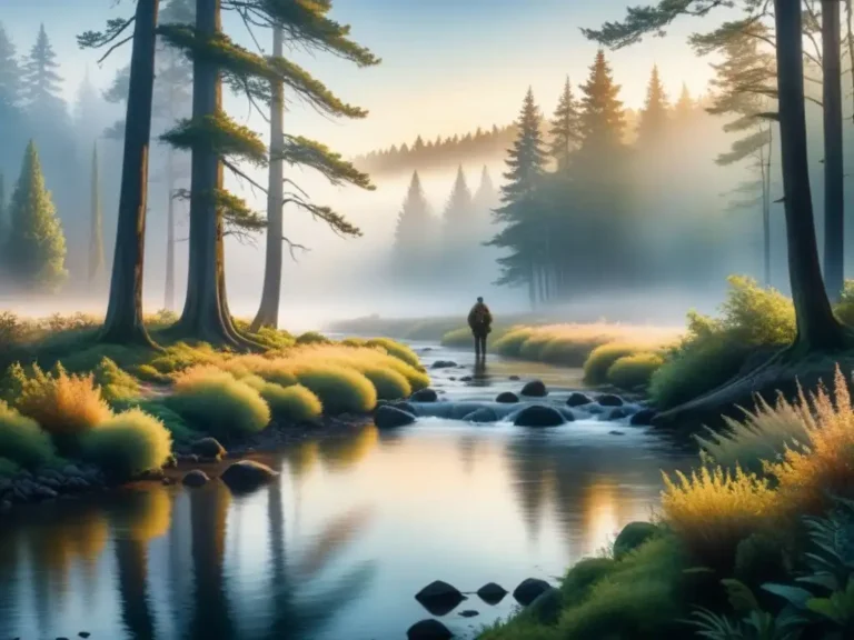 Es cierto que el mal no existe y solo es una construcción humana 24 sombras en un paisaje sereno y misterioso