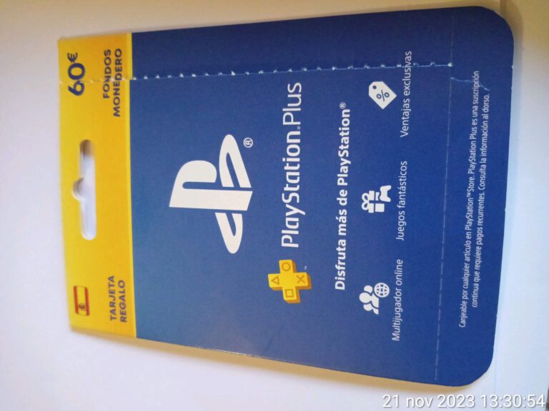 tarjeta de regalo de playstation store