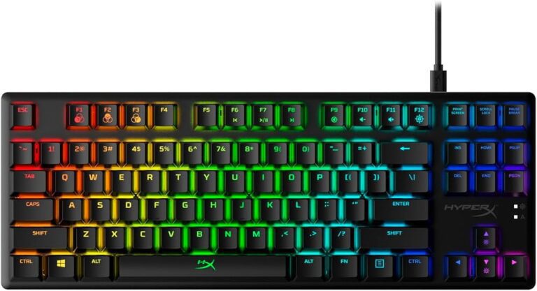 teclado mecanico hyperx alloy origins core