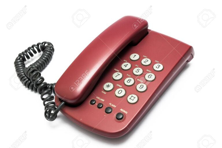 telefono antiguo con atencion al cliente