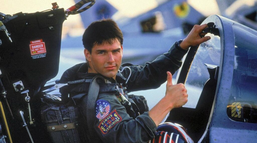Cuál es la película de Tom Cruise en la que interpreta a un piloto