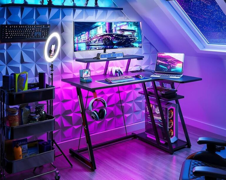 videojuegos en estante colorido y atractivo